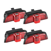 4X for Mercedes Door Lights LED Projector Ghost Shadow Fit for W204 2008-2013