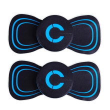 2 pezzi Massaggiatore per gambe EMS Modellatore per braccia USB 200mA