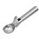Cuillère à glace en acier inoxydable argent 2,5 oz 4