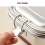 Contenitore Bento a due livelli 22x14x9 cm argento 10