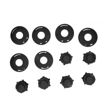 Ensemble de 6 capots de bobine pour coupe-bordures FS 90 110 120 130 12x12x5cm