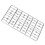 Casetta delle bambole lettere e numeri 1/12 argento 10x6.5cm 10