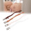 4pcs Baby Knitted Pacifier Clip Portable Infant 8