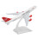16CM Airplane Model Highly Simulation Alloy 4