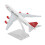 16CM Airplane Model Highly Simulation Alloy 5