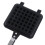 Square Waffle Baking Pan Non Stick Coating 13
