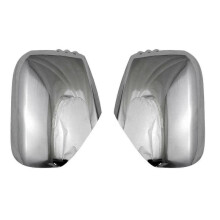 Car Door Rearview Mirror Cover Paste Type Door Wing Mirror Cap for Triton L200 2005-2014 Sport 2011