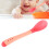 Temperature Sensing Spoons Forks Soft Baby Feeding 11