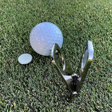 Cigar Grooming Kit: Divot Tool Ball Marker Holder Stainless Steel for Men