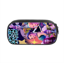 (Style 16) Demon Hunters Kpop Teens Pencil Pouch Lightweight Nylon Small Bag Storage