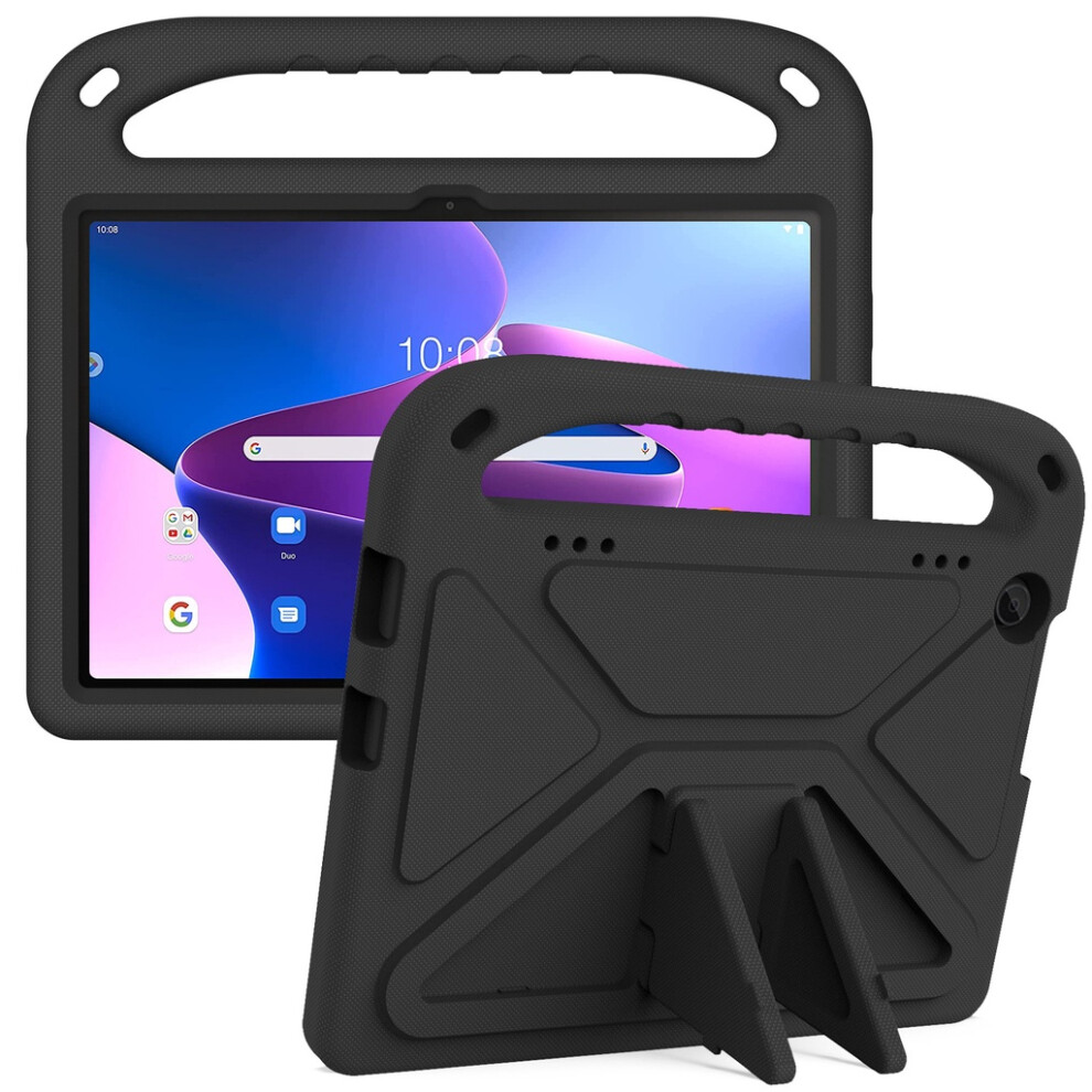 (Black)Funda Con Soporte Con Mango Eva Para Tablet Lenovo Tab M10 3ª GeneracióN Tb328F 101-image
