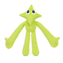 (Green)Juguete de peluche azul Roblox Rainbow Friends villano muñeca de peluche suave regalo para niños Navidad