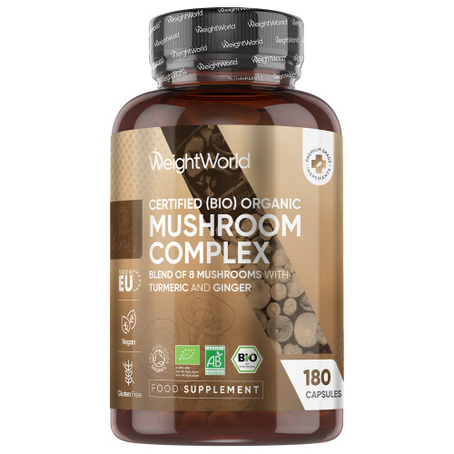 Organic Mushroom Complex | 180 Vegan Capsules