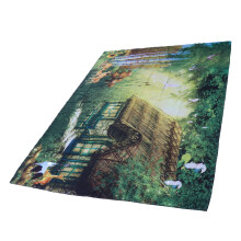 200cm x 150cm Märchenwald Wandbehang Wandteppich Teppich für Schlafzimmer Wohnzimmer Dorm Party Dekor