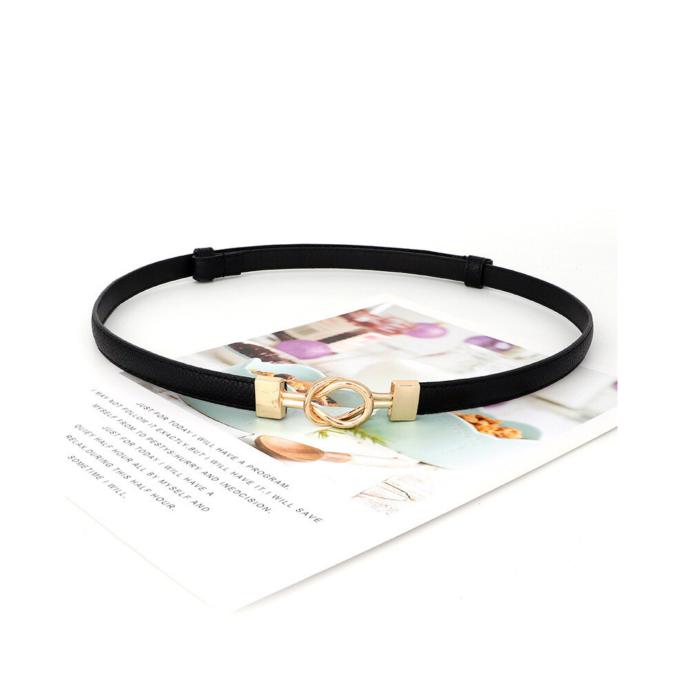 (Style A) Minimalist Pu Leather Waist Belt With Metal Buckle For Office Dresses Casual And-image-OPC-PJRRZ2D-NEW