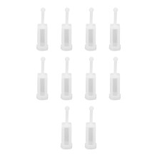 10 Stück Spraydüsenfilter Nylon Feines Sieb Autospritzpistole Filter Sieb für Farbspritzpistolen