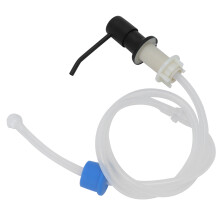 Kit pompa per sapone in acciaio inox 7,3oz 10,5x11,5cm