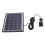 Solar Fountain Pump 5.0W Prevent Clogging Portable 4
