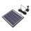 Solar Fountain Pump 5.0W Prevent Clogging Portable 5