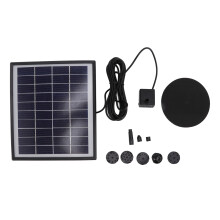 Solar Fountain Pump 5.0W Prevent Clogging Portable