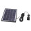 Solar Fountain Pump 5.0W Prevent Clogging Portable 9
