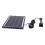Solar Fountain Pump 5.0W Prevent Clogging Portable 2