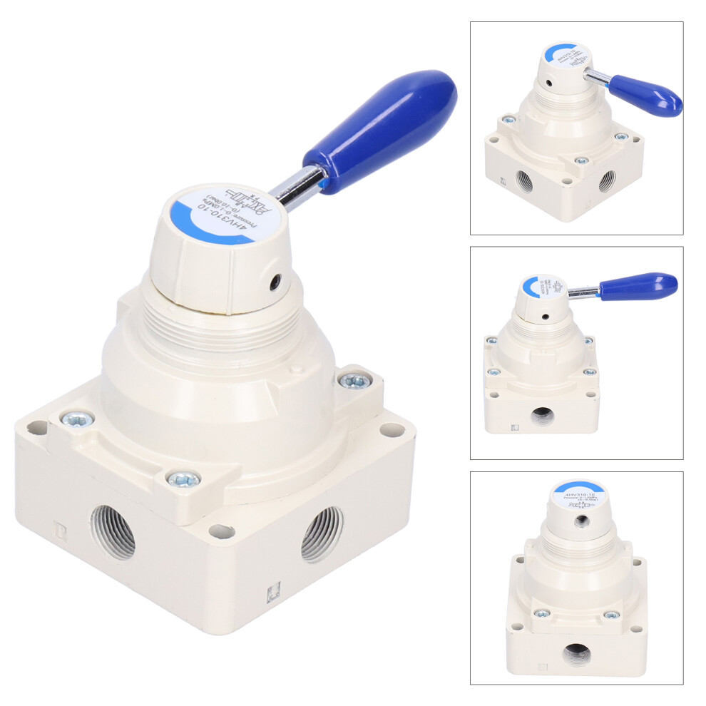 Air Pneumatic Rotary Lever Valve 3 Position 4 Way Flow Control 4Hv310â10 4001343667635