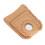 Cowhide Sewing Finger Sleeve Thimble – Durable Embroidery Protector, Small 1