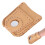 Cowhide Sewing Finger Sleeve Thimble – Durable Embroidery Protector, Small 11