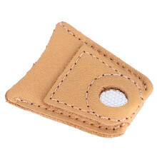 Leather Sewing Finger Sleeve Thimble Embroidery Protector, Medium
