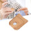 Cowhide Sewing Finger Sleeve Thimble – Durable Embroidery Protector, Small 7