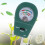 LY101 Testeur de sol 15,5 cm - pH, Hum., Fert. - Vert 12