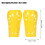 Parastinchi per bambini forati 16x9cm gialli 10