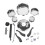 Early Education Kids Drum Set Beginners Musical 12