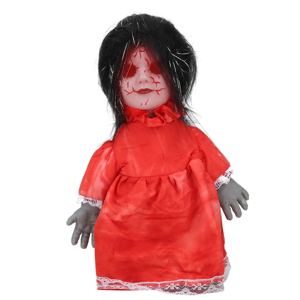 Halloween Creepy Doll Haunted Scary Walking Doll