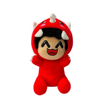(Red)Roblox Omz Game Characters Plush Toys Christmas Room Decoration Gift Festivals
