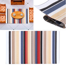 1:12 Puppenhaus gewebter Teppich Einzigartiger exquisiter Miniaturteppich Dekorationszubehör #3
