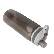 770ml Tragbare Filterwasserflasche Outdoor-Wasserreiniger für Camping, Wandern, Notfälle – Schwarz