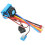 ESC brushless blu da 120 A, 80 g, per auto/barche RC 13