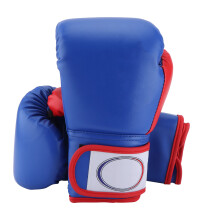1 Paar Kindersporthandschuhe, Boxhandschuhe für Boxer- und Sandsacktraining, Sparring-Handschuhe für Jungen und Mädchen, Blau