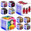 (2)Squid Game Led Alarm Clock Multifunction 7 Color Change Digital Luminous Gift 7