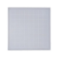 Ensemble de moules en résine pour échiquier 55 g 20,5 8,5 1,2 cm