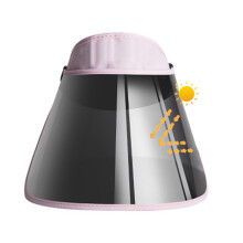 Cappello con visiera solare rotante a 360, 56-58 cm, protezione UV