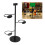 Cup Holder 3 Holes Black Appearance Iron Material 12