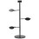 Cup Holder 3 Holes Black Appearance Iron Material 1