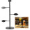 Cup Holder 3 Holes Black Appearance Iron Material 11