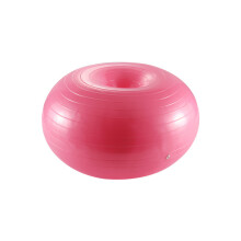 Ballon de yoga en forme de donut, 900 g PVC, Ø50 cm x 28 cm