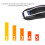 Alarme de vélo rechargeable par USB, 110 dB, vibration et télécommande 4