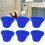 10pcs Urinal Screen Deodorizers Triangle Anti 11