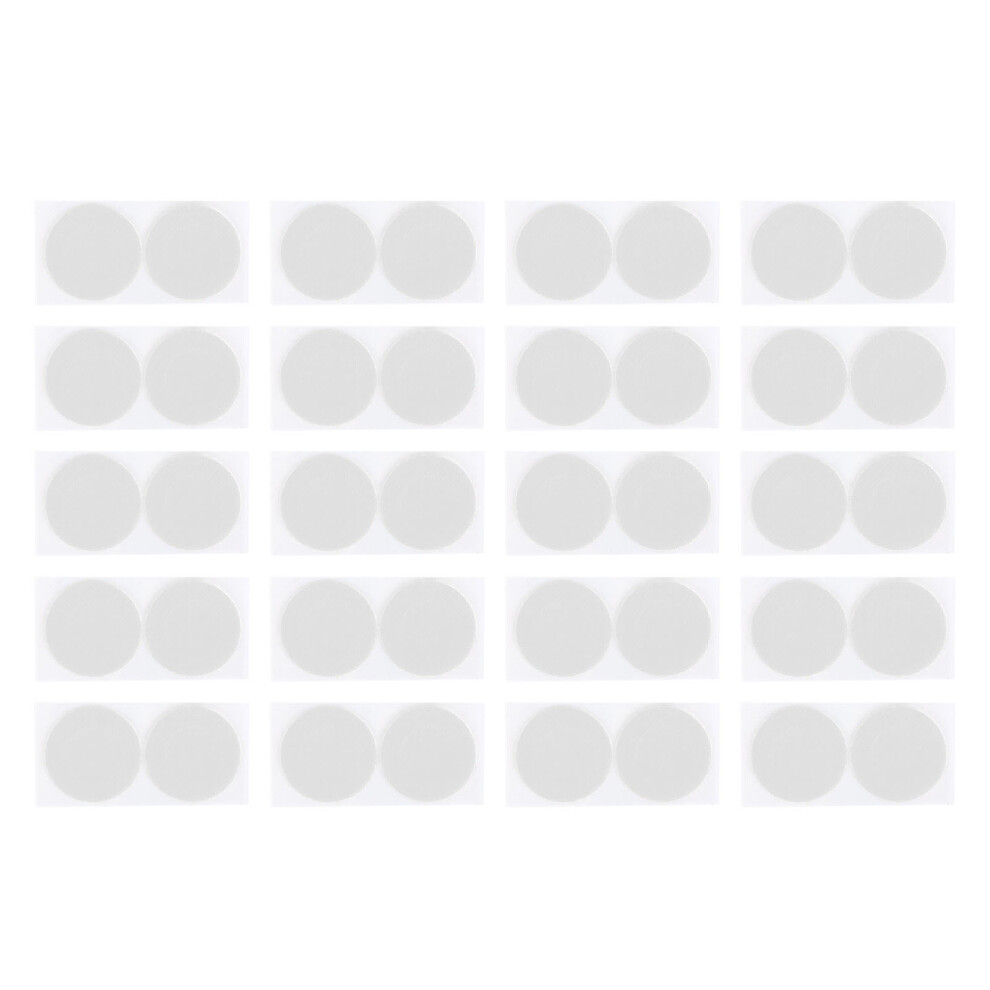White 20 Pair Men Nipple Cover Non Woven Cloth Chafing